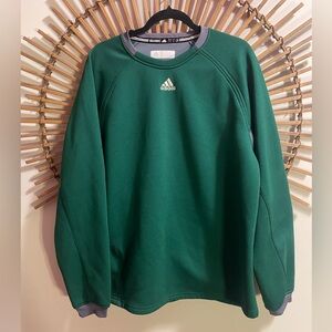 adidas Green Crewneck Sweater